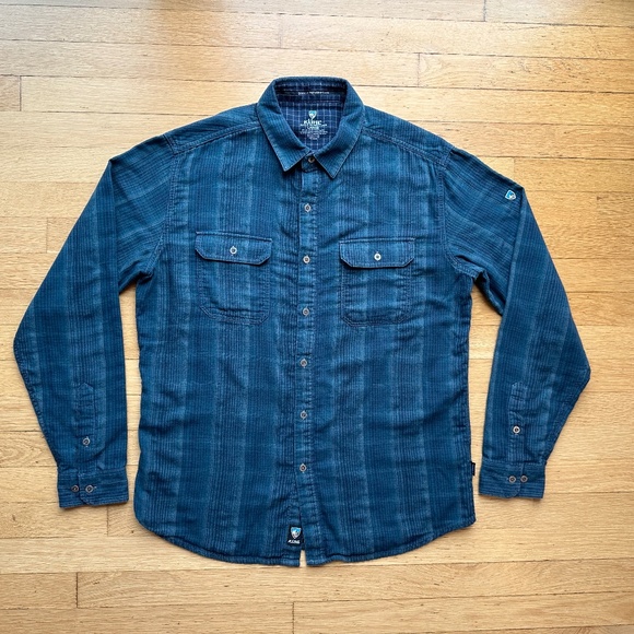 Kuhl Shirts Mens Kuhl Shatterd Long Sleeve Button Down Flannel